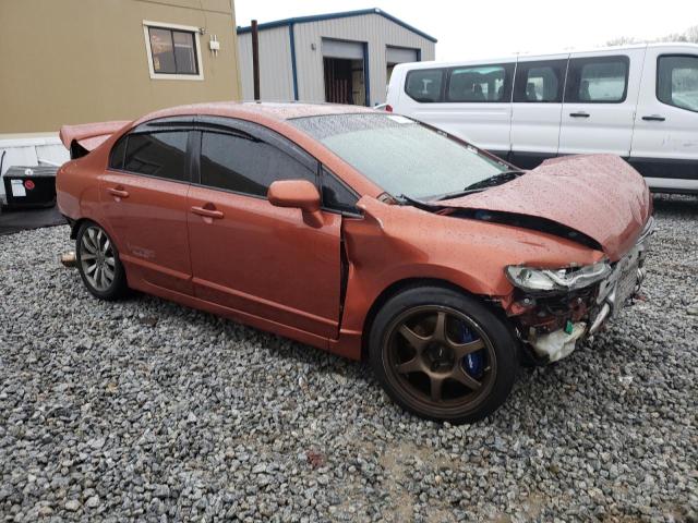 2HGFA55559H705413 - 2009 HONDA CIVIC SI ORANGE photo 4