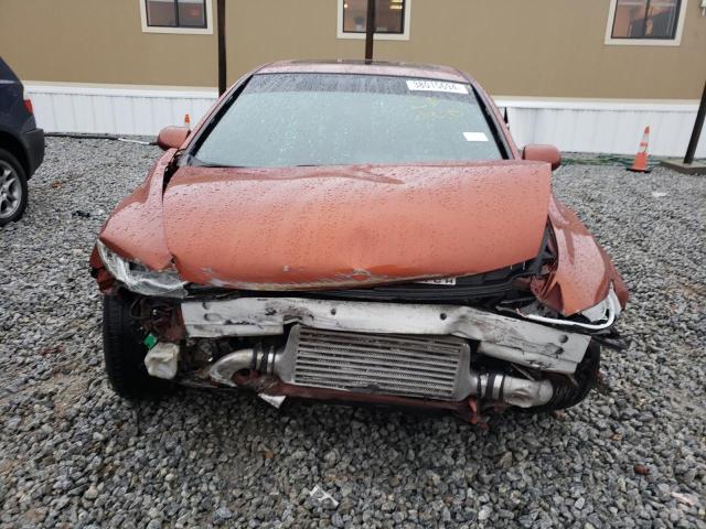 2HGFA55559H705413 - 2009 HONDA CIVIC SI ORANGE photo 5