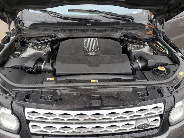 SALWR2PF4GA655975 - 2016 LAND ROVER RANGE ROVE HSE GRAY photo 12