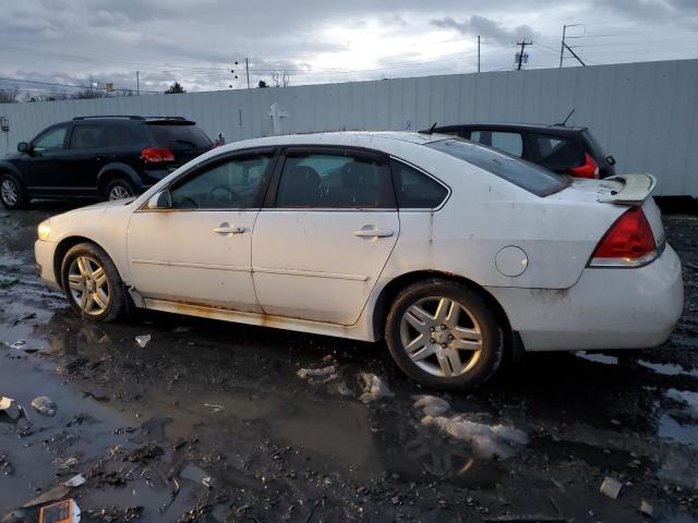 2G1WB5EKXB1100909 - 2011 CHEVROLET IMPALA LT WHITE photo 2