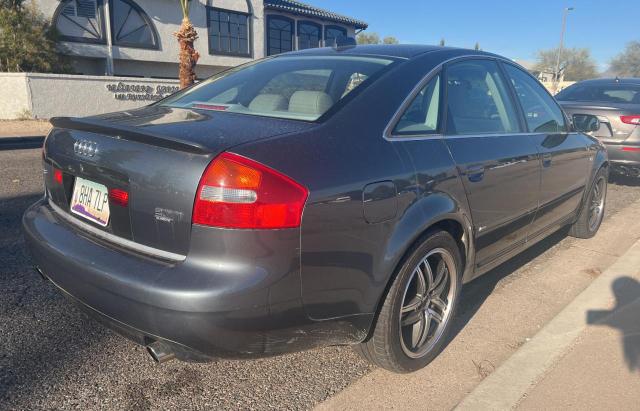 WAUCD64B34N092663 - 2004 AUDI A6 S-LINE QUATTRO GRAY photo 4