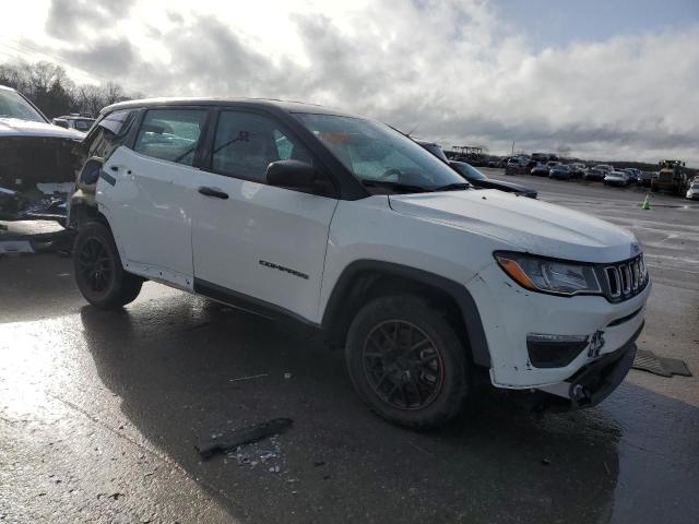 3C4NJCAB6MT538506 - 2021 JEEP COMPASS SPORT WHITE photo 4