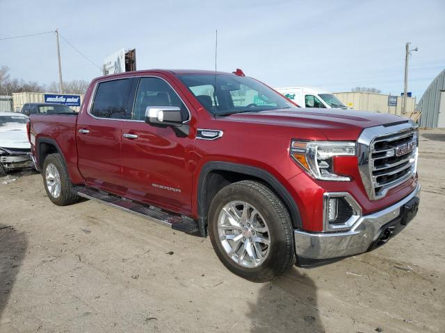 3GTP8DED2MG320108 - 2021 GMC SIERRA C1500 SLT RED photo 4