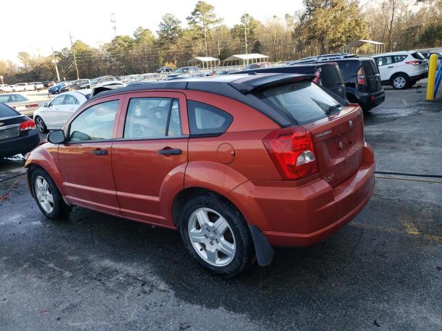 1B3HB28BX8D775037 - 2008 DODGE CALIBER ORANGE photo 2