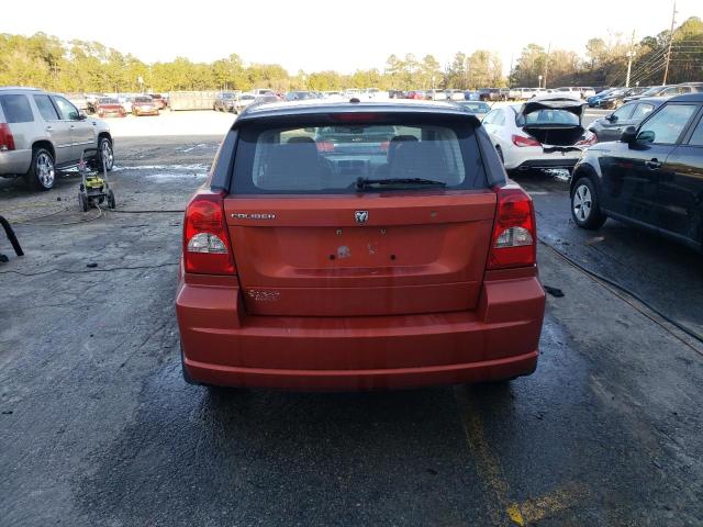 1B3HB28BX8D775037 - 2008 DODGE CALIBER ORANGE photo 6