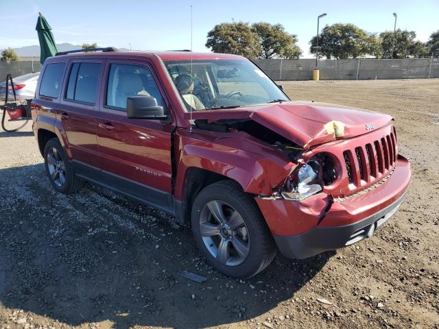 1C4NJPFA3ED671593 - 2014 JEEP PATRIOT LATITUDE RED photo 4