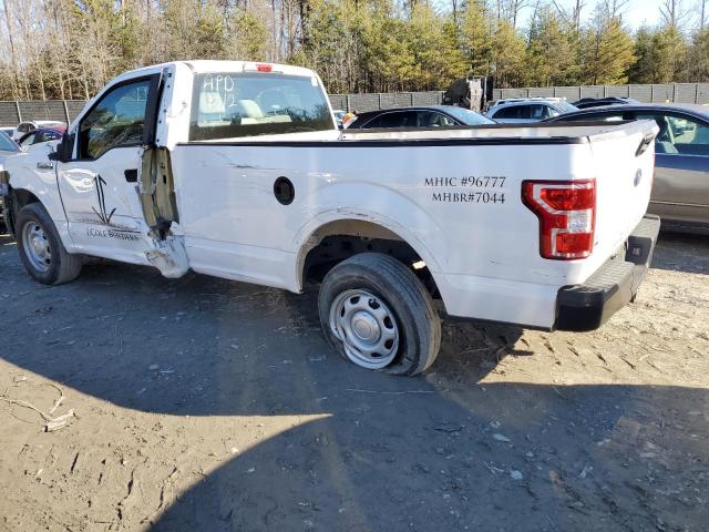 1FTMF1CB2LKD00862 - 2020 FORD F150 WHITE photo 2