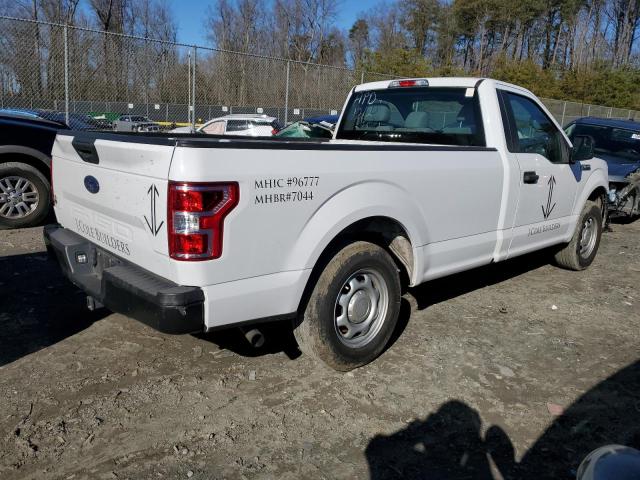 1FTMF1CB2LKD00862 - 2020 FORD F150 WHITE photo 3