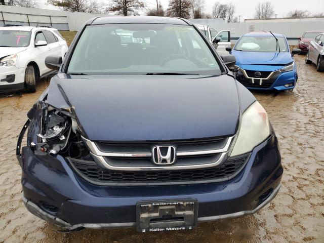 5J6RE3H31AL013763 - 2010 HONDA CR-V LX BLUE photo 5