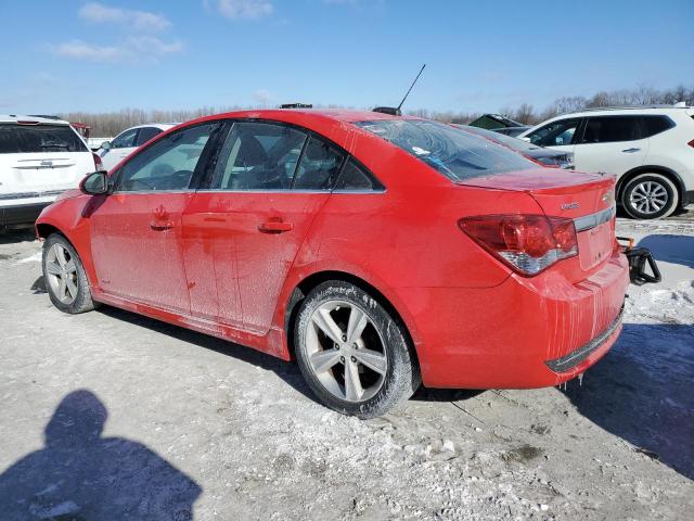 1G1PE5SB0F7116738 - 2015 CHEVROLET CRUZE LT RED photo 2