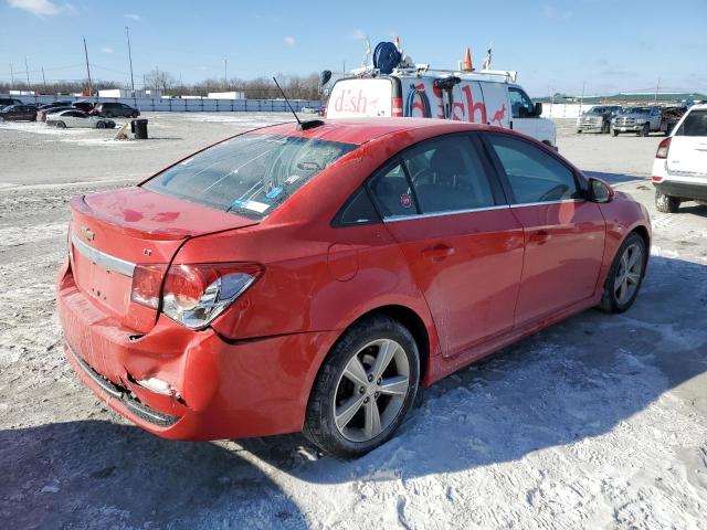 1G1PE5SB0F7116738 - 2015 CHEVROLET CRUZE LT RED photo 3