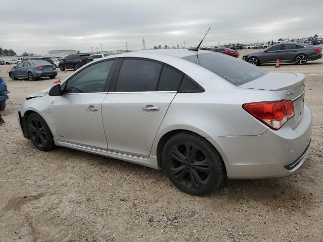 1G1PH5SC1C7348275 - 2012 CHEVROLET CRUZE LTZ SILVER photo 2