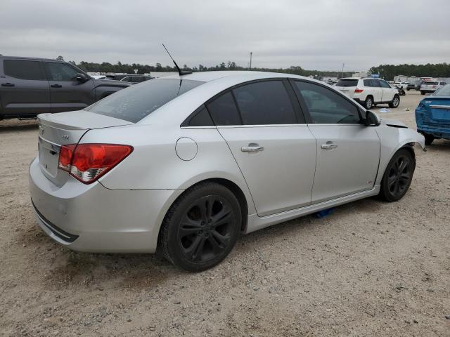 1G1PH5SC1C7348275 - 2012 CHEVROLET CRUZE LTZ SILVER photo 3