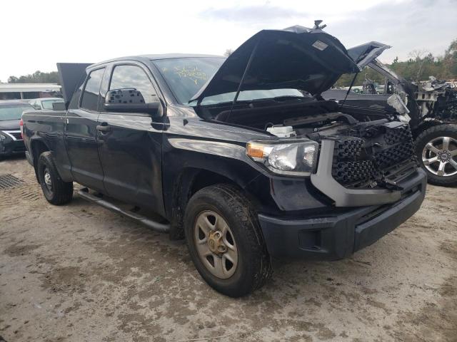 5TFRY5F17KX252416 - 2019 TOYOTA TUNDRA DOUBLE CAB SR/SR5 BLACK photo 4