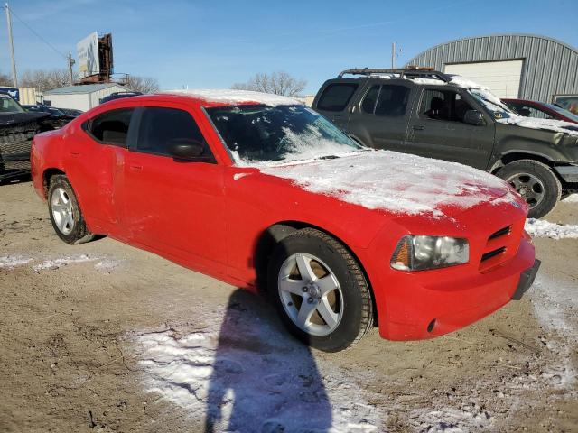 2B3KA43D49H519963 - 2009 DODGE CHARGER RED photo 4