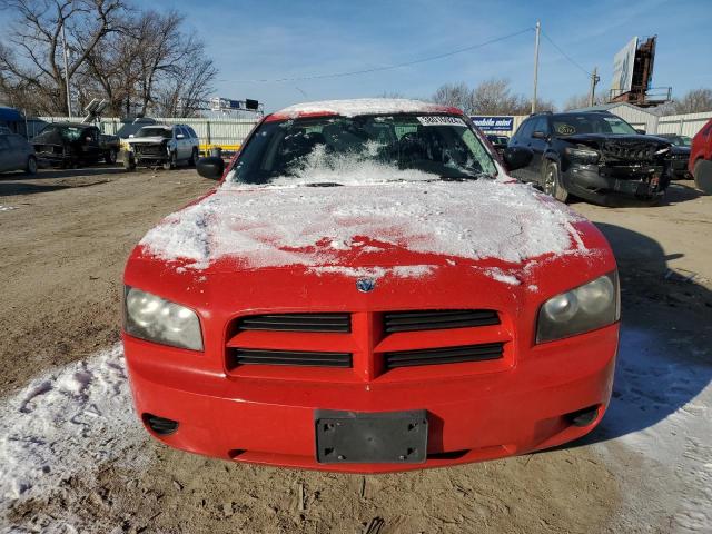 2B3KA43D49H519963 - 2009 DODGE CHARGER RED photo 5