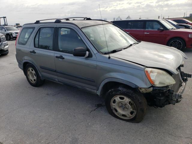 JHLRD68565C006487 - 2005 HONDA CR-V LX SILVER photo 4