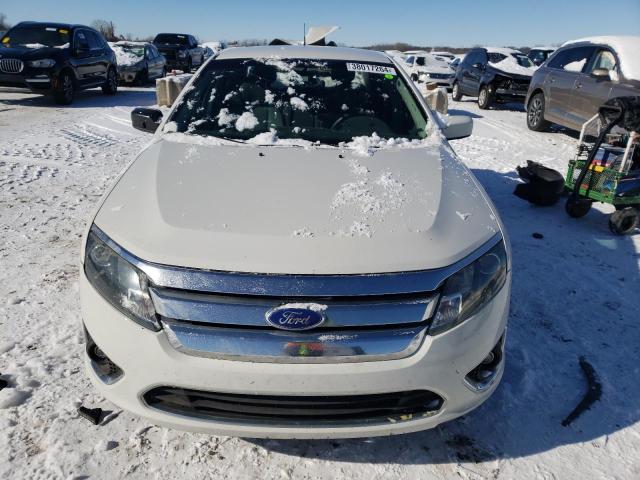 3FAHP0JA9BR280855 - 2011 FORD FUSION SEL WHITE photo 5