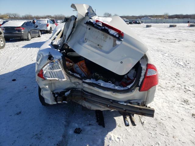 3FAHP0JA9BR280855 - 2011 FORD FUSION SEL WHITE photo 6