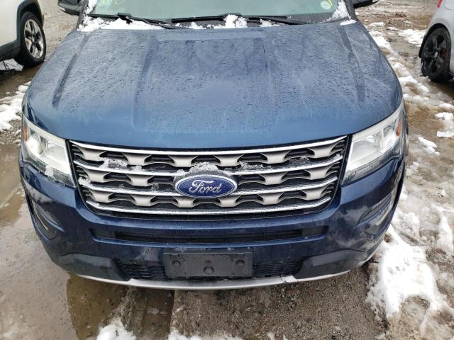 1FM5K8D80GGB68474 - 2016 FORD EXPLORER X BLUE photo 11