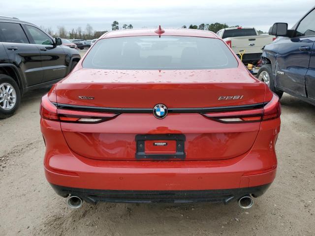 WBA73AK08M7G65587 - 2021 BMW 228XI RED photo 6