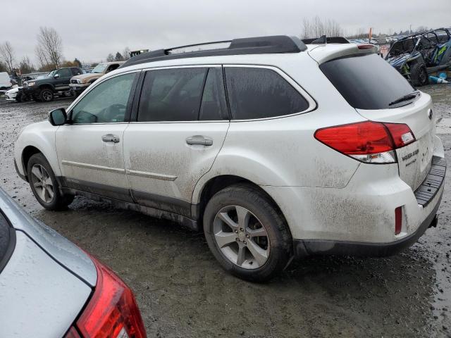 4S4BRBSCXD3268927 - 2013 SUBARU OUTBACK 2.5I LIMITED WHITE photo 2