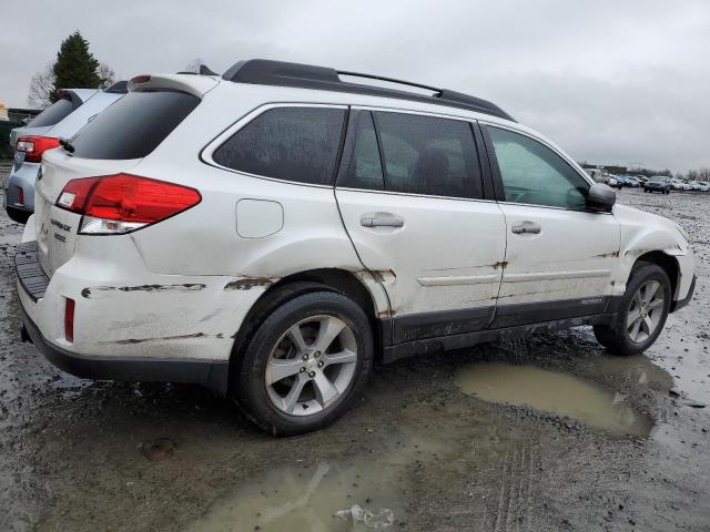 4S4BRBSCXD3268927 - 2013 SUBARU OUTBACK 2.5I LIMITED WHITE photo 3