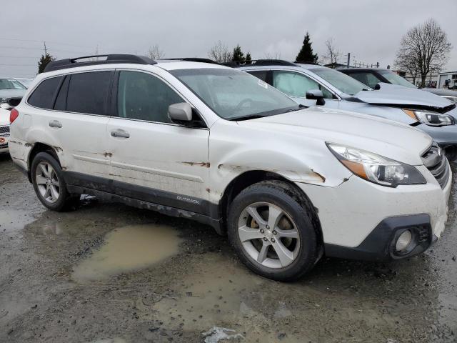 4S4BRBSCXD3268927 - 2013 SUBARU OUTBACK 2.5I LIMITED WHITE photo 4