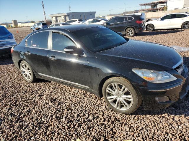 KMHGC4DF4BU138465 - 2011 HYUNDAI GENESIS 4.6L BLACK photo 4