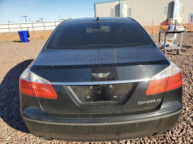 KMHGC4DF4BU138465 - 2011 HYUNDAI GENESIS 4.6L BLACK photo 6