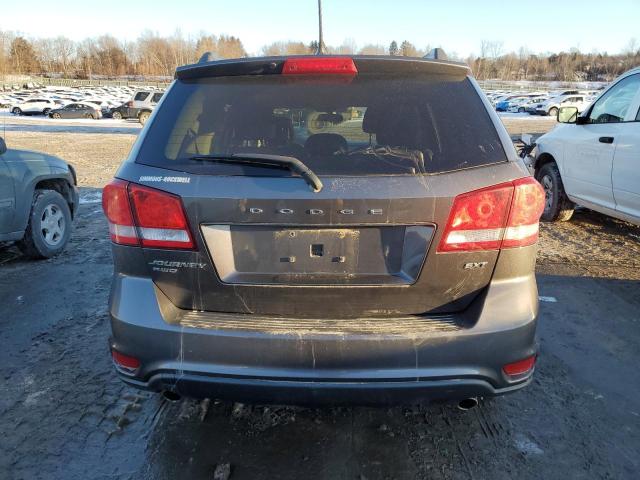 3C4PDDBGXET224892 - 2014 DODGE JOURNEY SXT GRAY photo 6