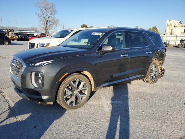 KM8R5DHE6MU308638 - 2021 HYUNDAI PALISADE LIMITED GRAY photo 1