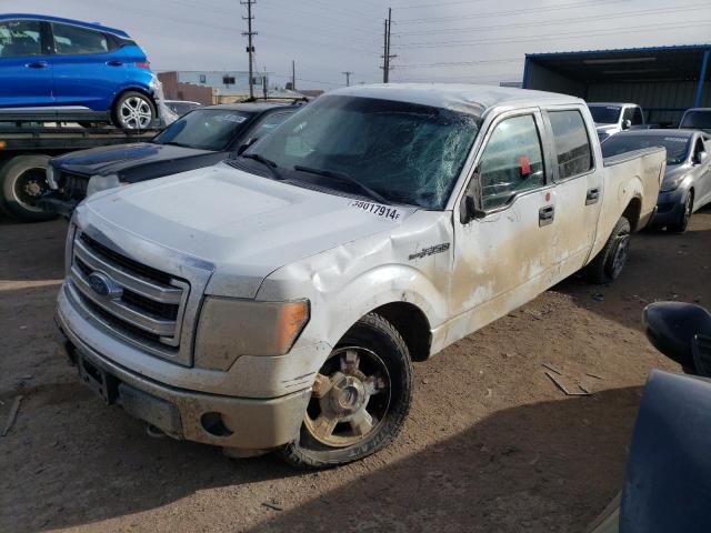 1FTFW1EF7DKD38274 - 2013 FORD F150 SUPERCREW WHITE photo 1