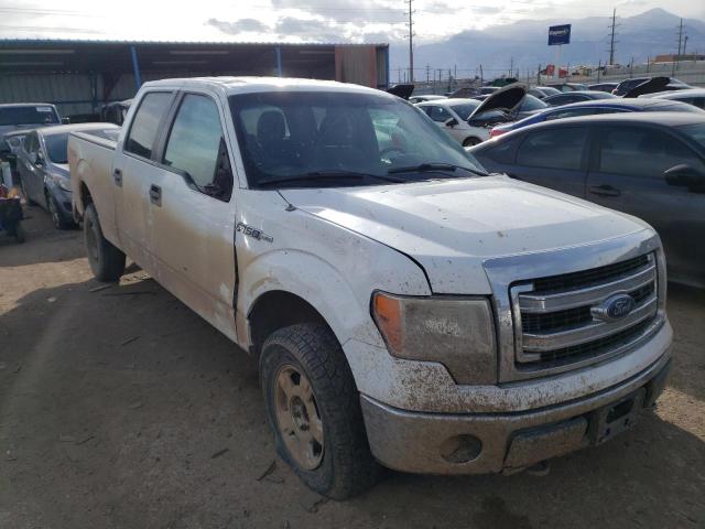 1FTFW1EF7DKD38274 - 2013 FORD F150 SUPERCREW WHITE photo 4