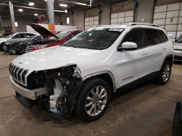 1C4PJLDB2FW765905 - 2015 JEEP CHEROKEE LIMITED WHITE photo 1