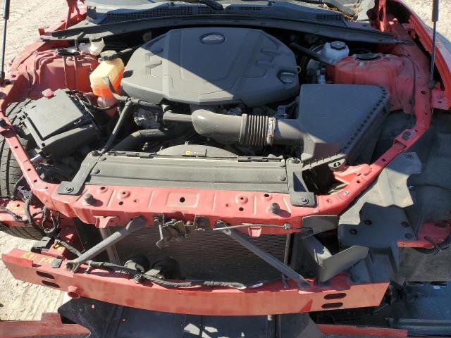 1G1FB1RS2N0126066 - 2022 CHEVROLET CAMARO LS RED photo 11