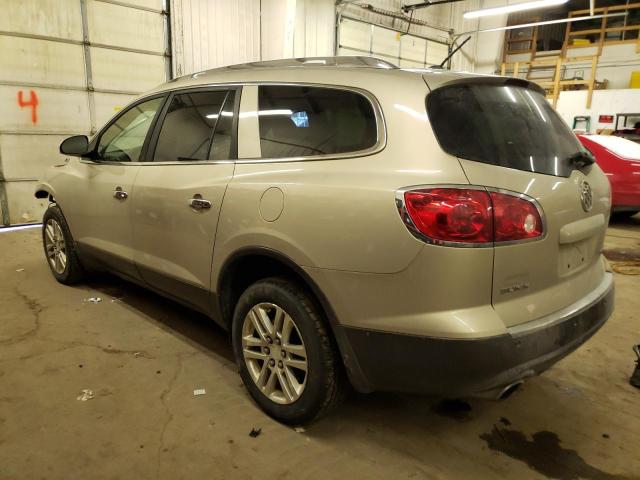 5GAER13708J302258 - 2008 BUICK ENCLAVE CX TAN photo 2