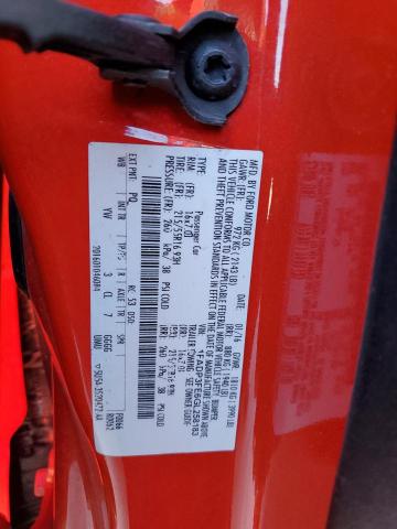 1FADP3FE6GL258183 - 2016 FORD FOCUS SE RED photo 12