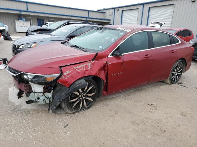 1G1ZD5ST4JF197097 - 2018 CHEVROLET MALIBU LT RED photo 1