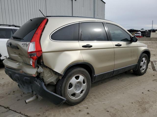 JHLRE48377C055099 - 2007 HONDA CR-V LX TAN photo 3