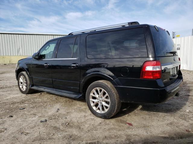 1FMJK2AT5HEA55881 - 2017 FORD EXPEDITION EL LIMITED BLACK photo 2