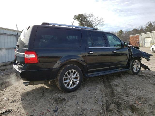 1FMJK2AT5HEA55881 - 2017 FORD EXPEDITION EL LIMITED BLACK photo 3