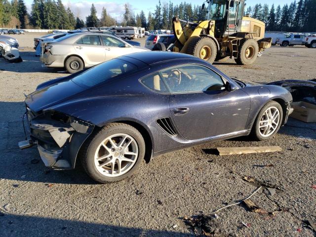 WP0AA29877U760239 - 2007 PORSCHE CAYMAN BLUE photo 3