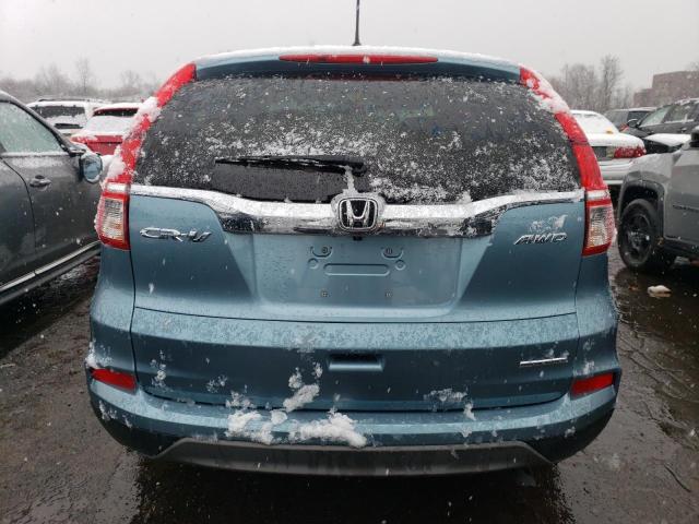 2HKRM4H49GH699135 - 2016 HONDA CR-V SE TEAL photo 6