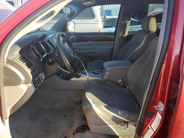 5TEJU62N85Z080739 - 2005 TOYOTA TACOMA DOUBLE CAB PRERUNNER BURGUNDY photo 7