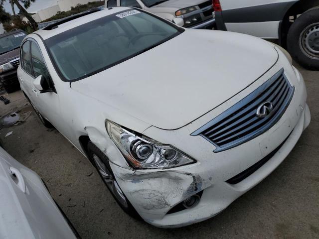 JN1CV6AP5BM508234 - 2011 INFINITI G37 BASE WHITE photo 4