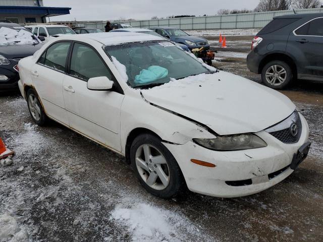 1YVFP80C235M26207 - 2003 MAZDA 6 I WHITE photo 4