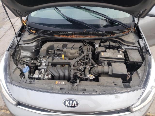 3KPA24AD8ME387188 - 2021 KIA RIO LX GRAY photo 11