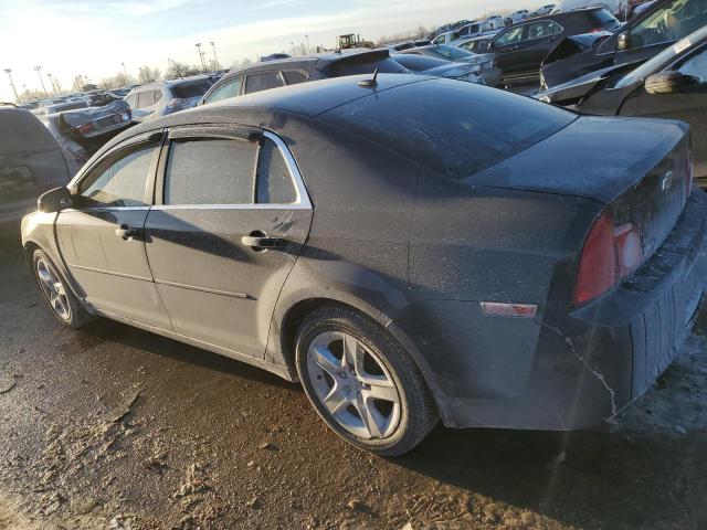 1G1ZC5EB7AF119385 - 2010 CHEVROLET MALIBU 1LT BLACK photo 2