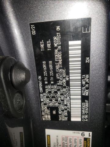 JTJGARDZ8M2252157 - 2021 LEXUS NX 300 BASE Сұр фото 13